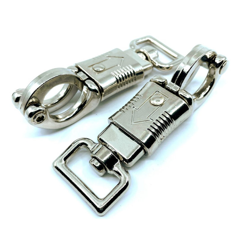 Karabína PANIK tvar D Ni 26x105mm