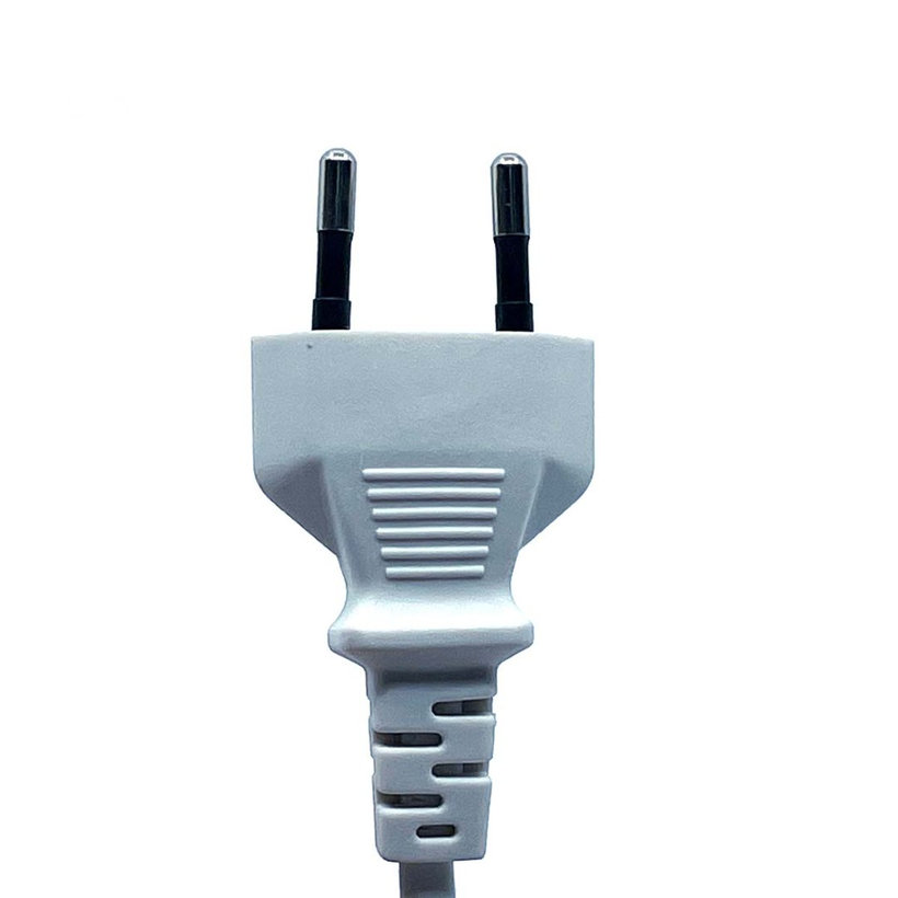 Flexo šnúra 3m 2x0,75 biela plochá - vypínač