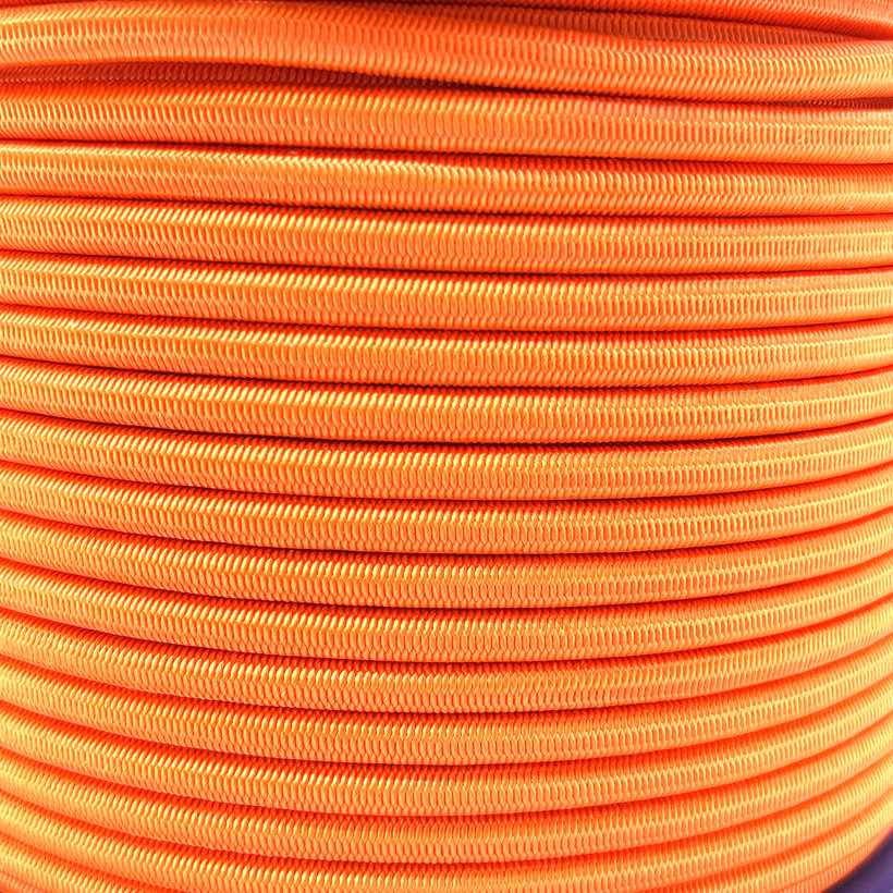 Gumolano s pryžovým jadrom oranžové PP 6mm