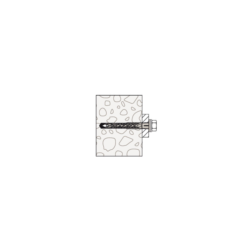 Rámová hmoždinka SXRL 8x140 FUS
