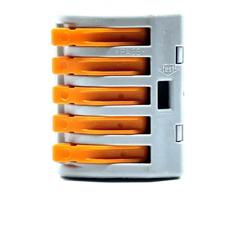 Spojovacia svorka zaklapávacia - 5 vodičov