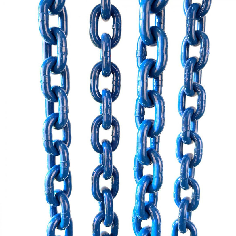 Reťazový záves oko-4 hák tr 100 so skracovačom (1 m, 3000/2120 kg, 6 mm)