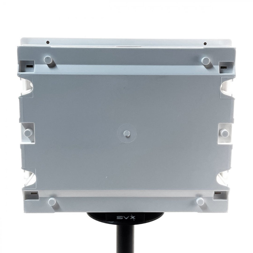 Rozvodnica zapustená biela U12 - C/P 283x232x106mm