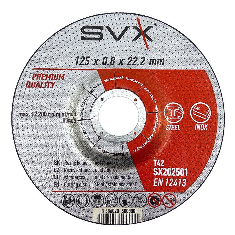 Rezný kotúč 125x0,8x22,2