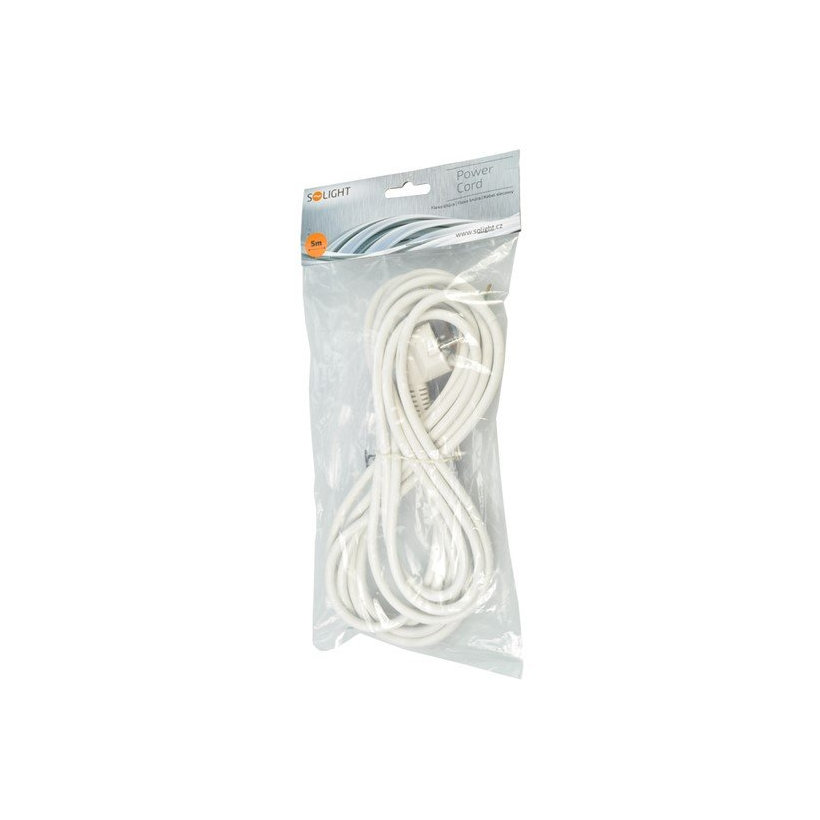 Flexo šnúra 5m 3x1 biela