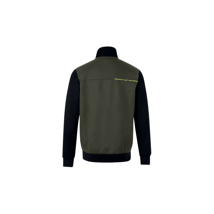 Pracovná mikina SWABI Hnedožltá / Čierna - 3XL