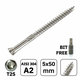 Skrutka terasová A2 5x50mm 100ks