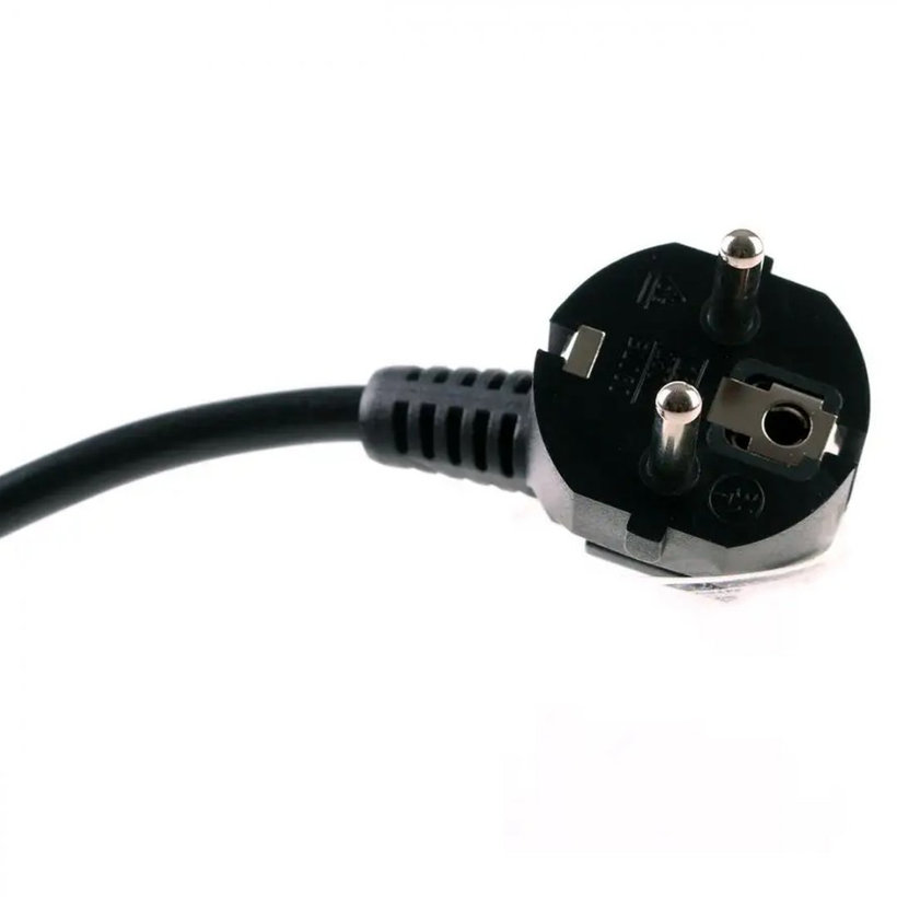 Predlžovací kábel Eco-Line, čierna 1,5m