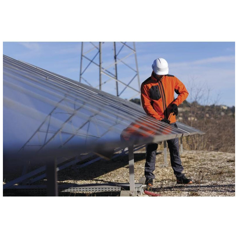 Pracovná bunda AREN oranžovo-sivá L