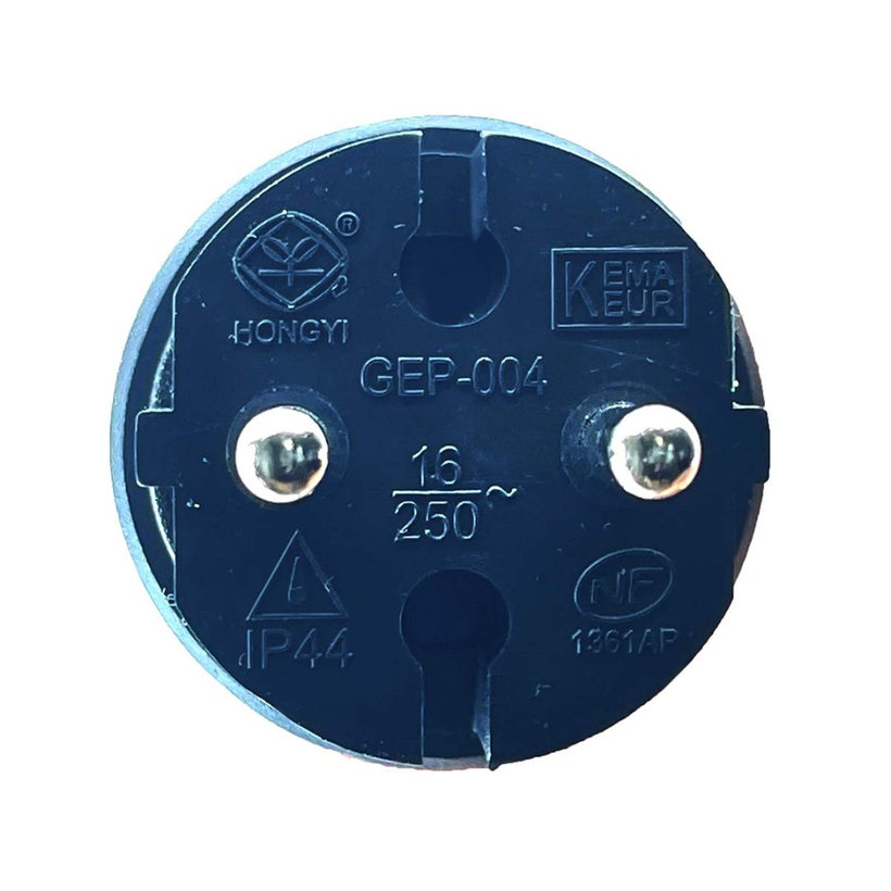 Flexo šnúra 2,5m 2x1 gumová H05RR-F2 čierna