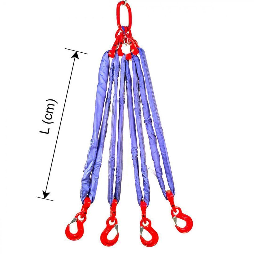 Textilný záves OKO-4 HÁK 16 800/12 000 kg, 4 m