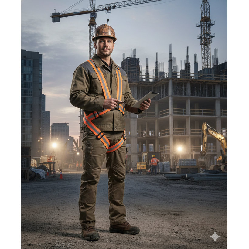 Reflexný kríž oranžový REF702