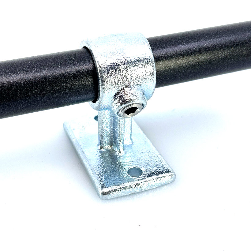 Konektor na zábradlie 27 mm - pozinkovaný