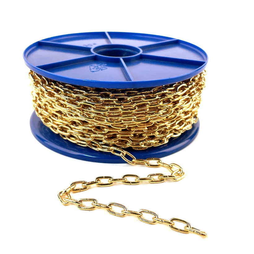 Reťaz hodinárska žltý zinok 1,6mm