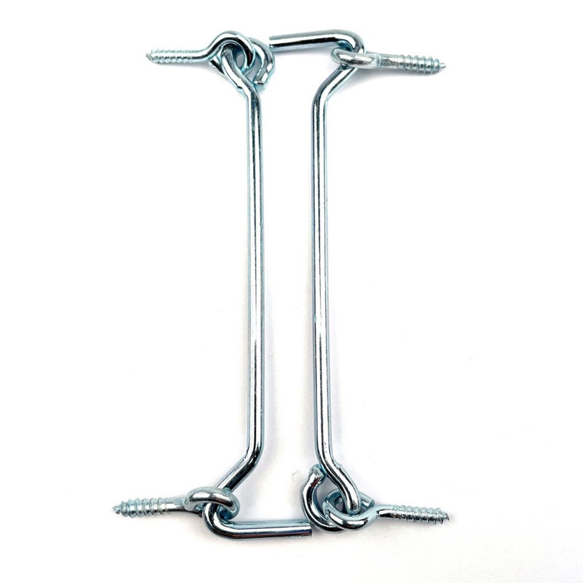 Hák rozperný s okom pozinkovaný 200mm