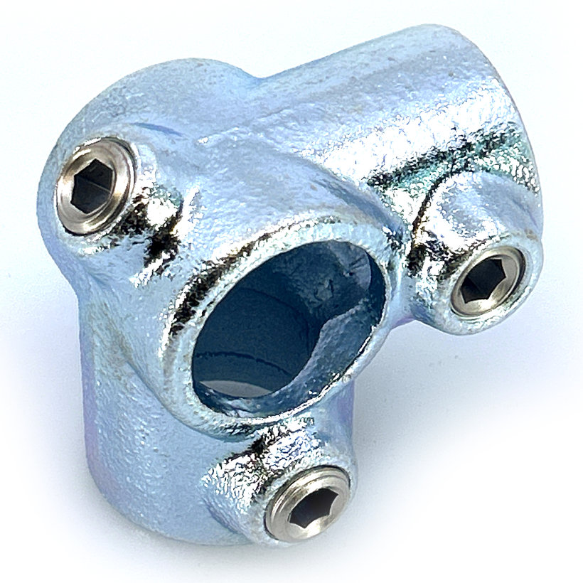 Spojovací článok štyri vetvy 27 mm - pozinkovaný