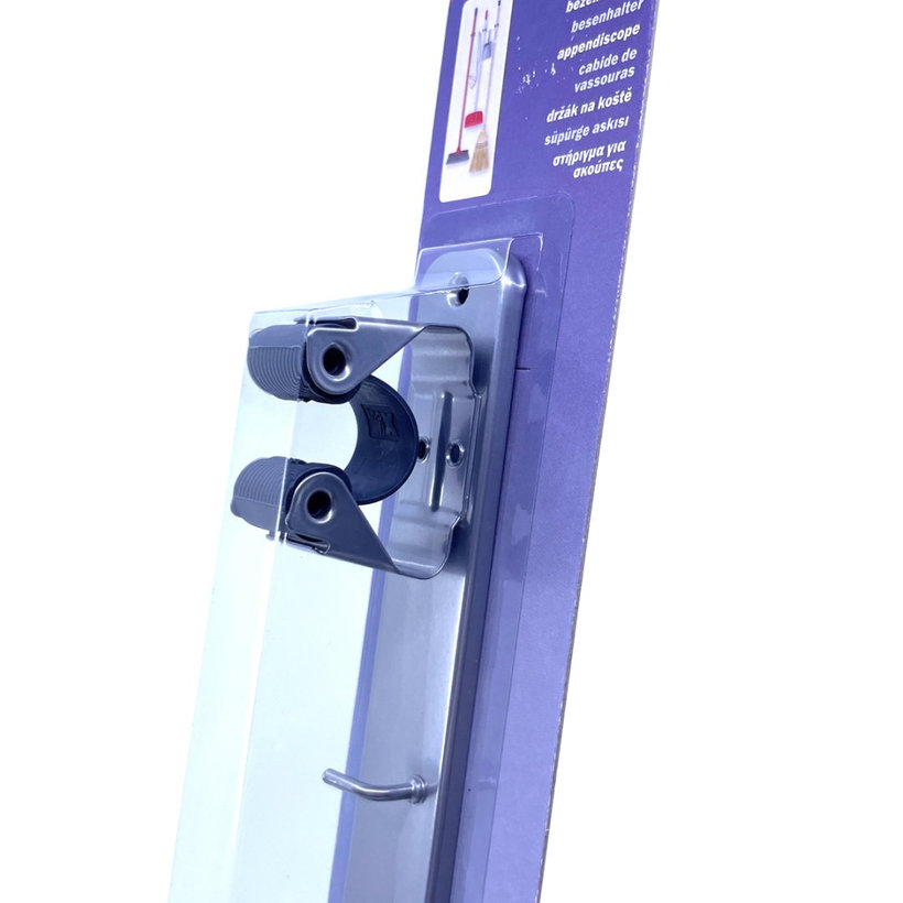 Držiak na metlu trojitý 32x370x46mm