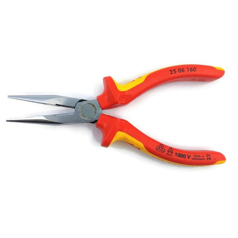 Kliešte polguľaté s britmi 200 mm