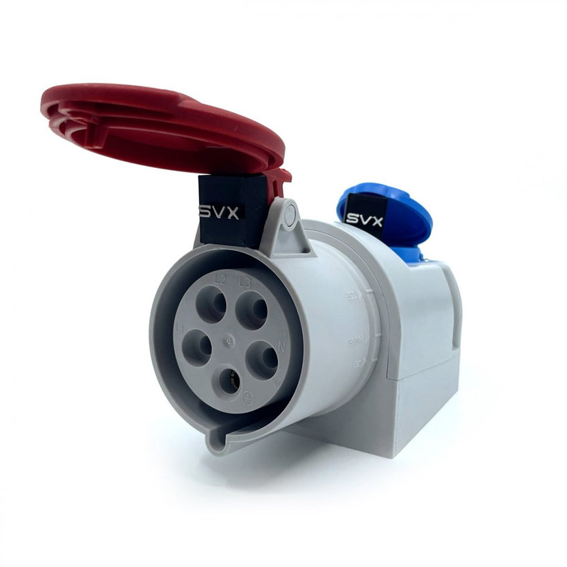 Zásuvka nástenná IZVZ 3253 32A 5p + 230V