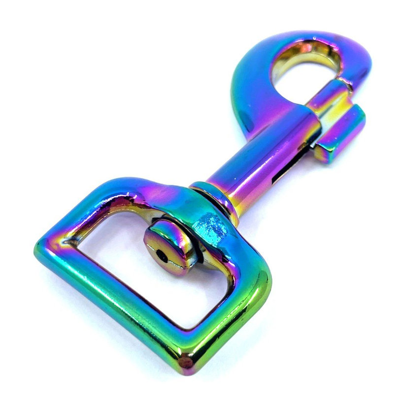 Karabína otočná dúhová 53x13mm