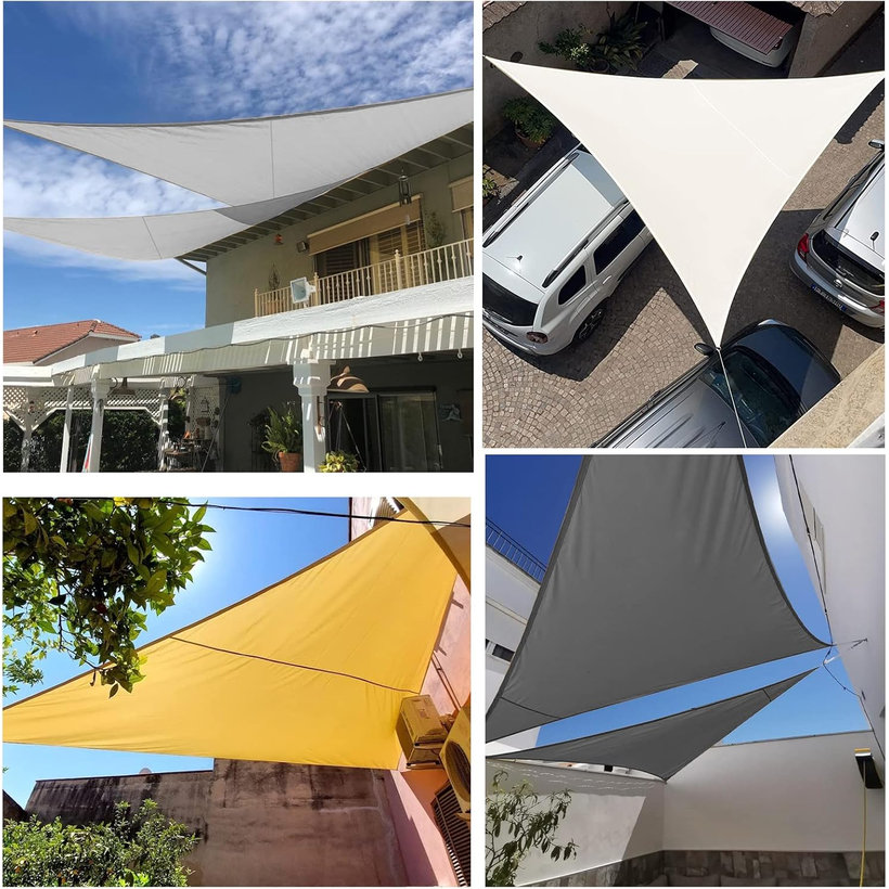 Tieniaca plachta nepremokavá antracit 3x3x3 m