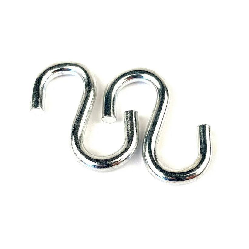 S hák nerezový 6 mm