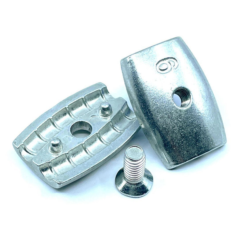 Lanová svorka oválneho tvaru zn 4 mm