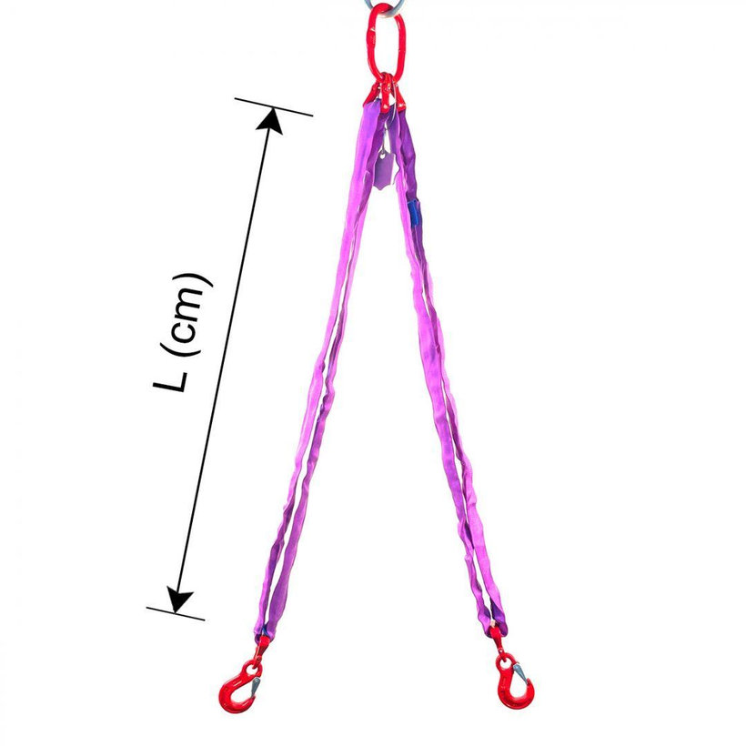Textilný záves OKO-2 HÁK 1400/1000 kg, 2 m