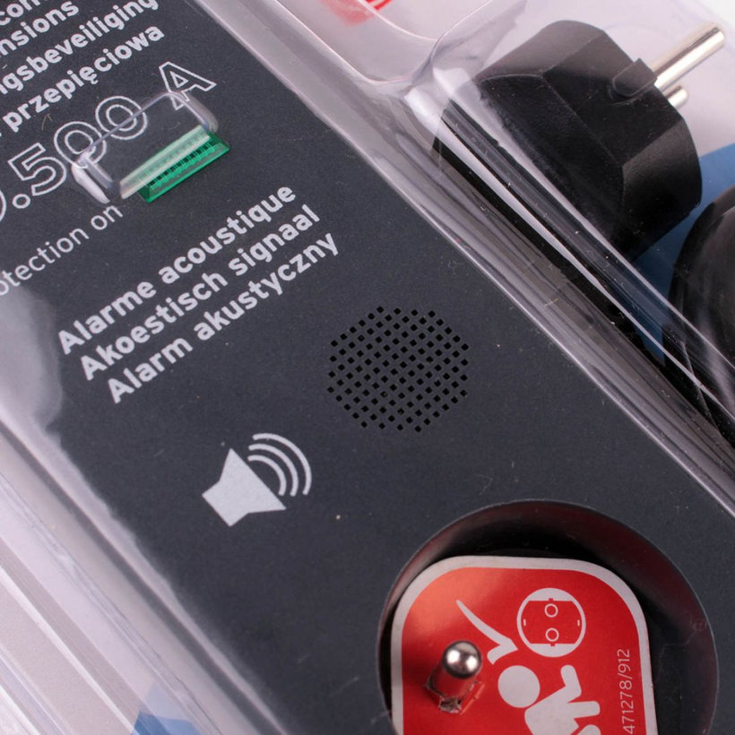 Prepäťová ochrana 6-zásuvková, antracit 3m