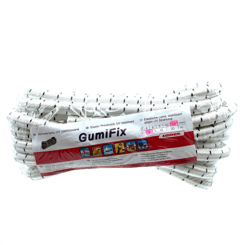 Gumolano s opletom 5m 12mm