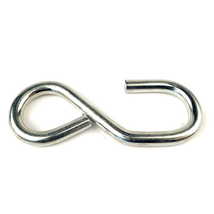 S - hák s okom pozinkovaný 8mm