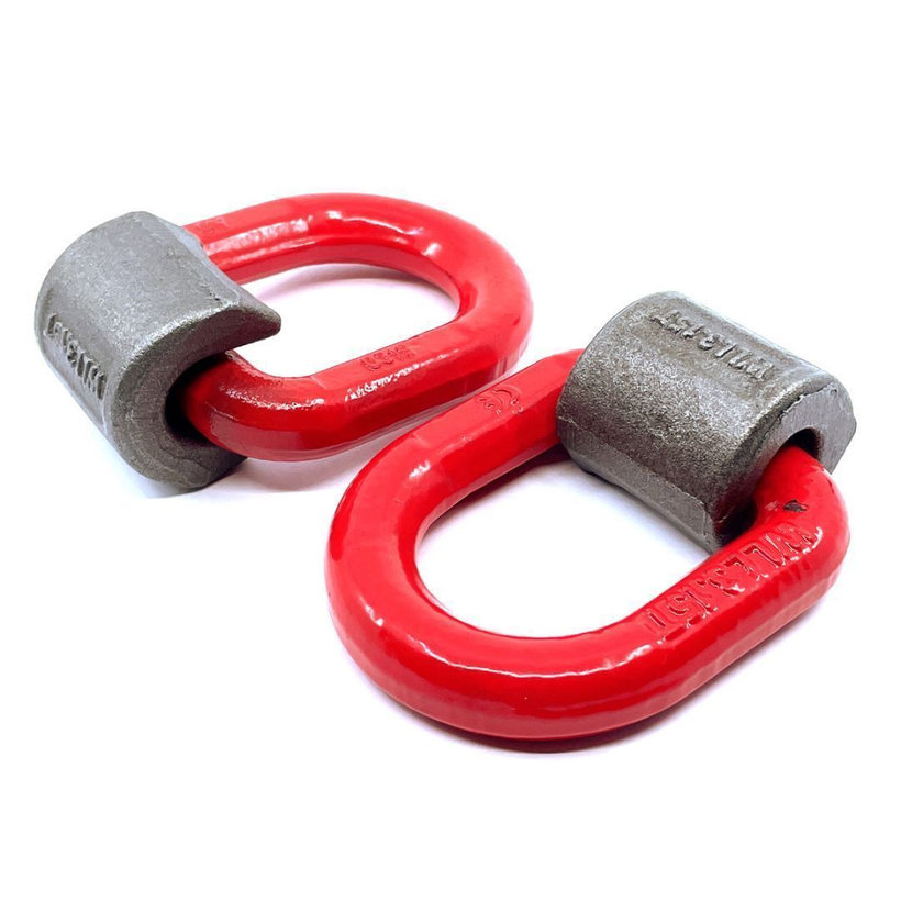 Navarovací ukotvovací bod bez pružiny tr 80 červený 5T