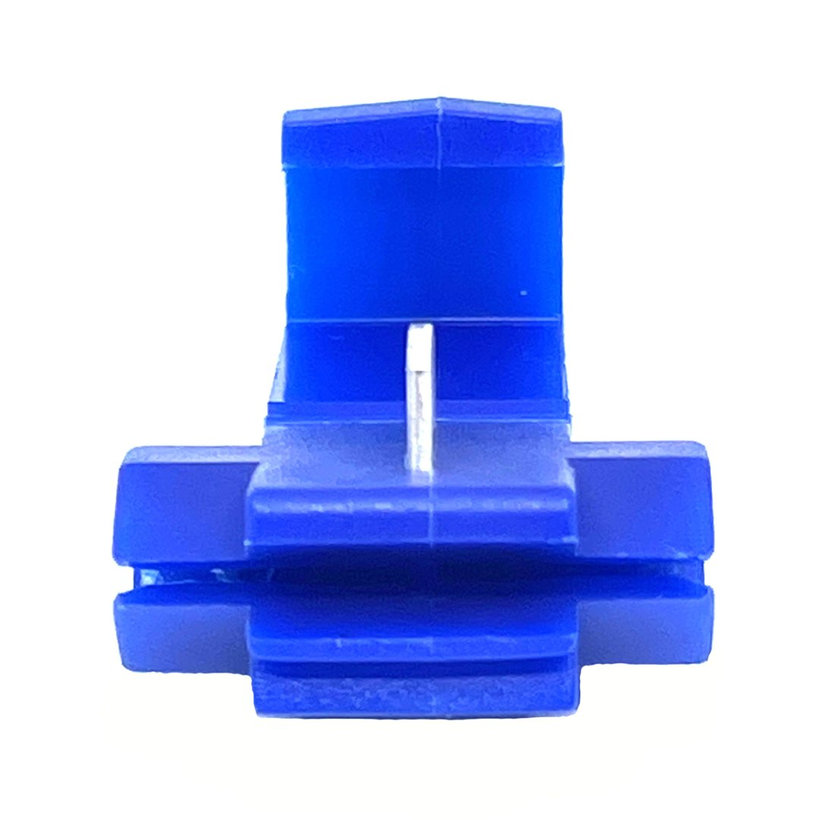 Izolované Cu lisovacie rozbočovače zárezové modré 2,5mm²