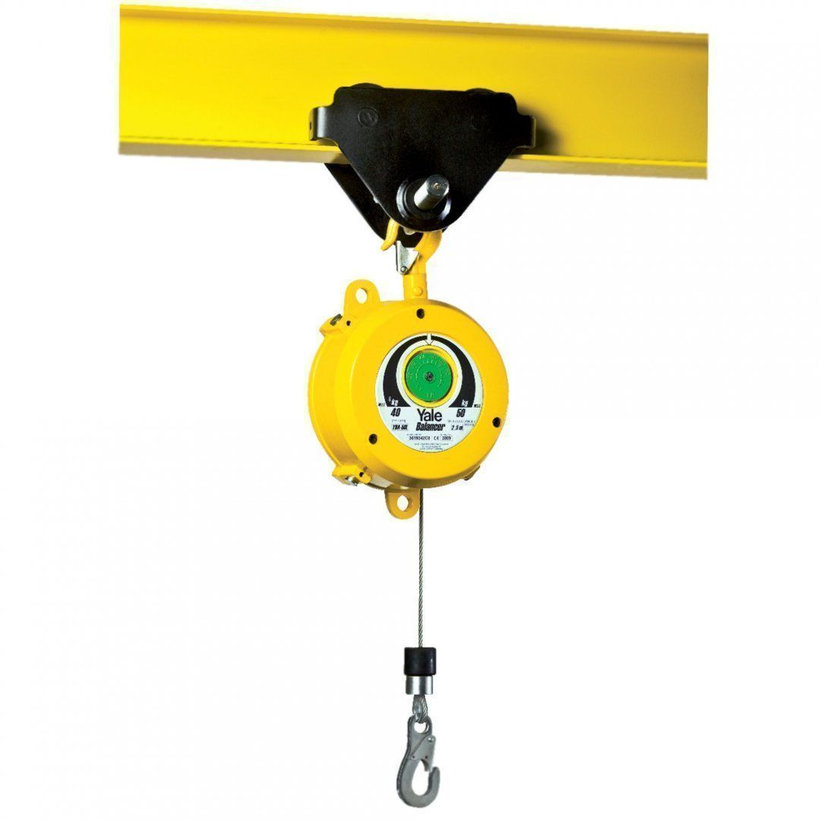 Pružinový balancér s bezpečnostným prvkom a predĺženým lanom 50kg