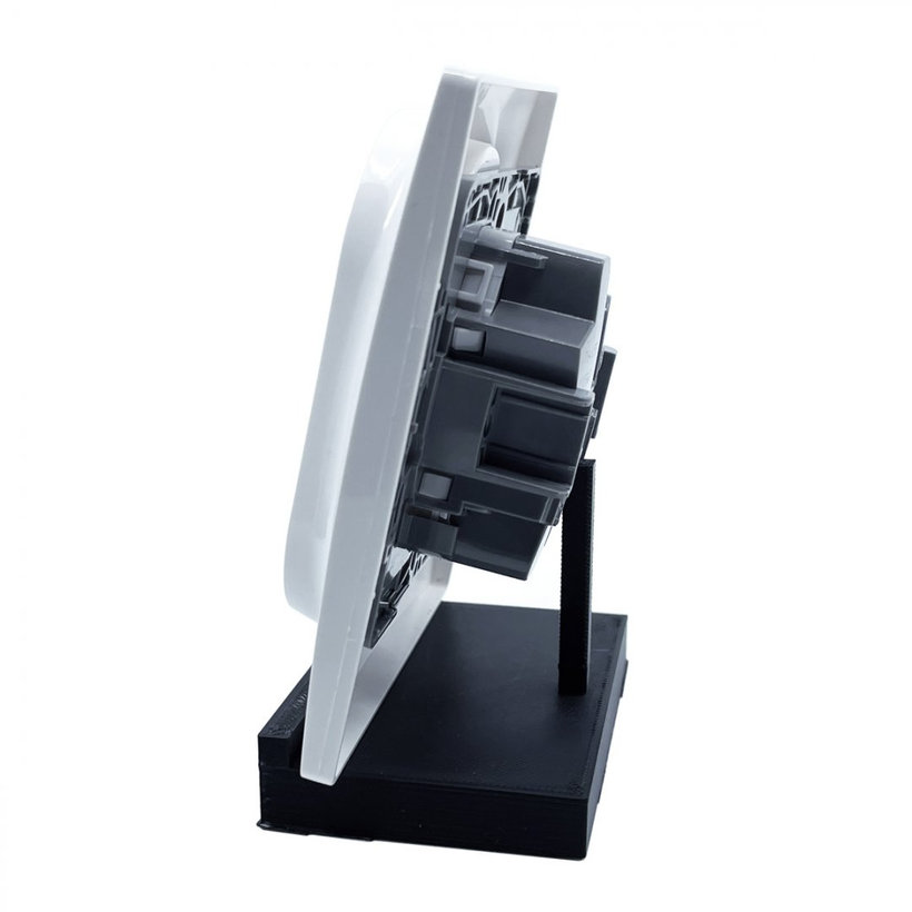 Niloé dvojzásuvka biela