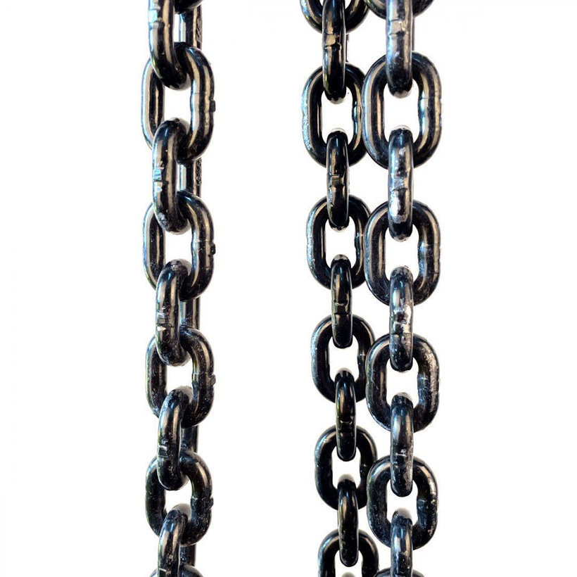 Reťazový záves oko-3 hák tr 80 so skracovačom (2,5 m, 6700/4750 kg, 10 mm)