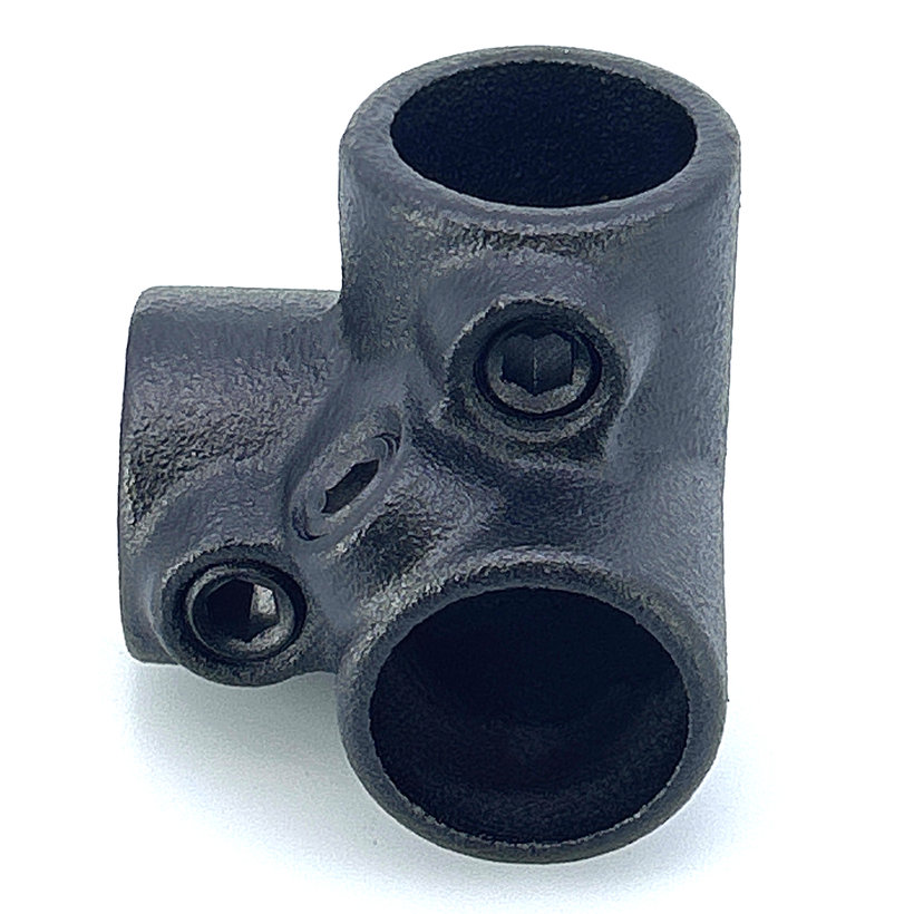 Spojovací článok tri vetvy 27 mm - čierny