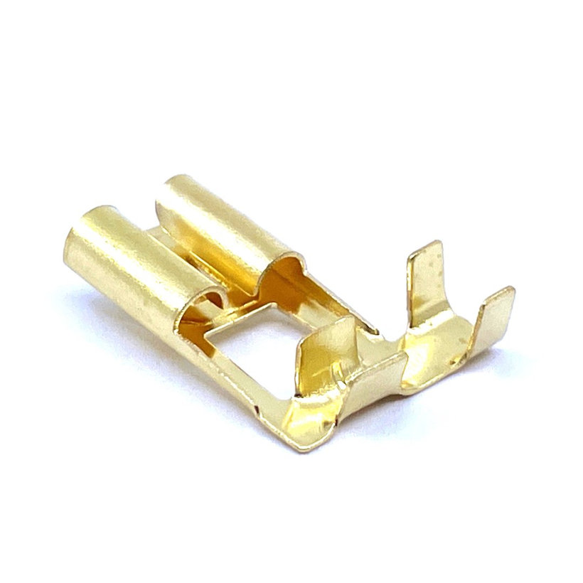 Neizolované lisovacie dutinky ploché - bočné pripojenie 2,5mm²