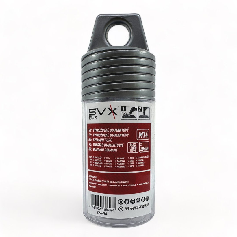 Vyrezávač diamantový M14-20mm