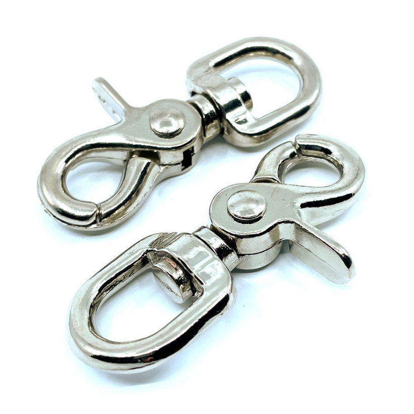 Karabína vypúšťacia poniklovaná 13x65mm