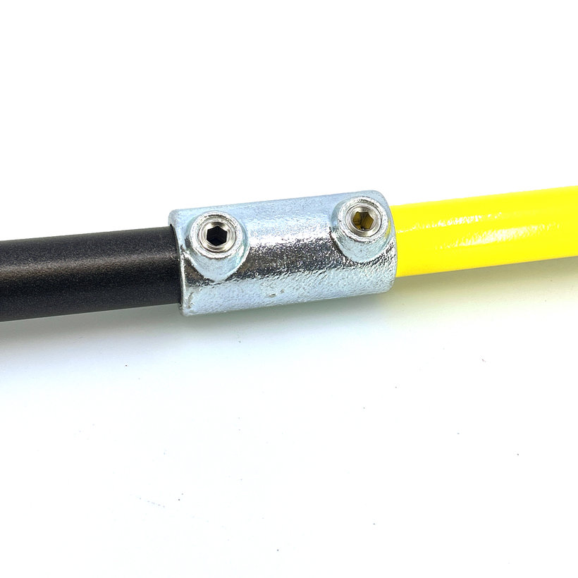 Rúrkový konektor 27 mm - pozinkovaný