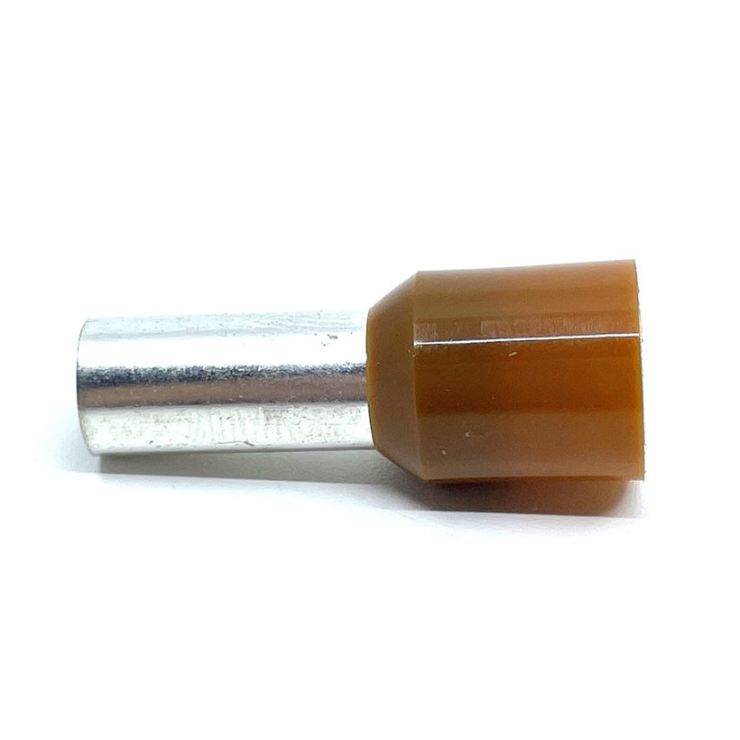 Izolovaná káblová dutinka hnedá 25mm²