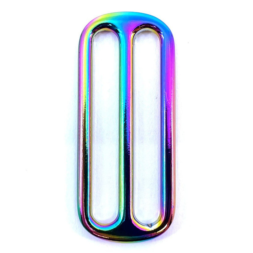 Prievlačná spona dúhová 20x6mm