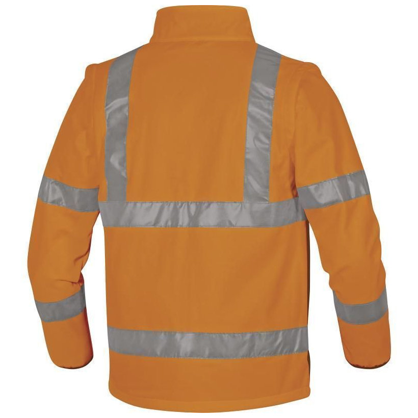 Reflexná softshellová bunda MOONLIGHT2 oranžová 3XL