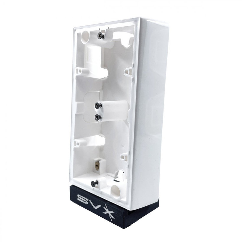 Valena 2 krabica na omietku biela