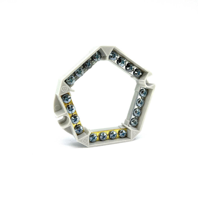 Svorkovnica venček 5P sivá