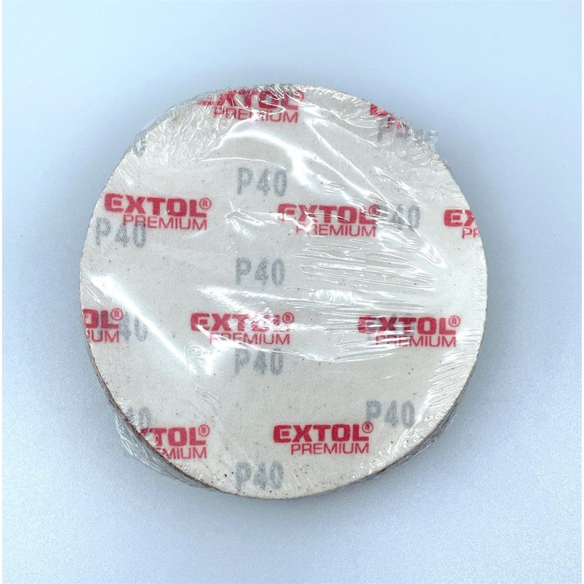 Brúsny papier na suchý zips - kruh 125mm P36 10ks