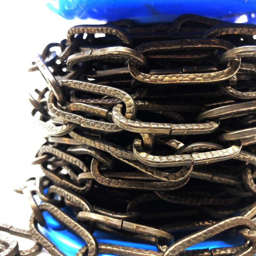 Reťaz ozdobná tepaná brunýrovaná 2mm