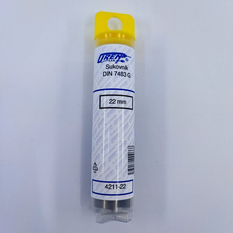 Sukovník DIN 7483G-22mm