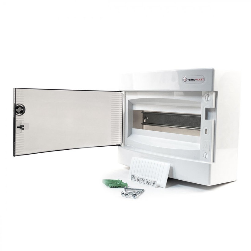 Rozvodnica nadomietková biela N12 - C/P 287x236x112mm